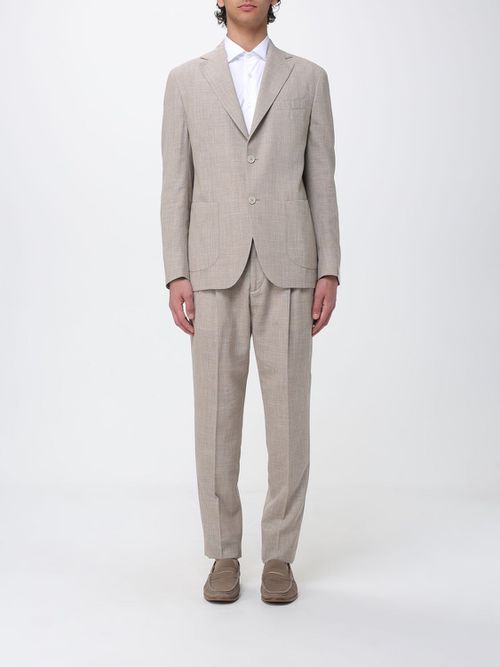 Suit Men color Beige