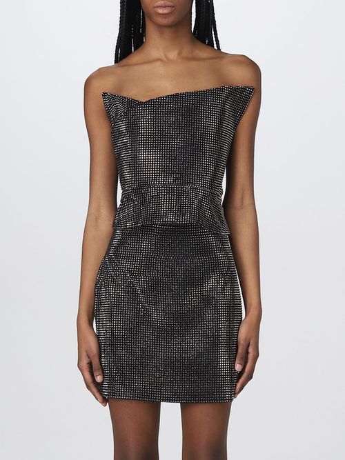 Top Woman color Black