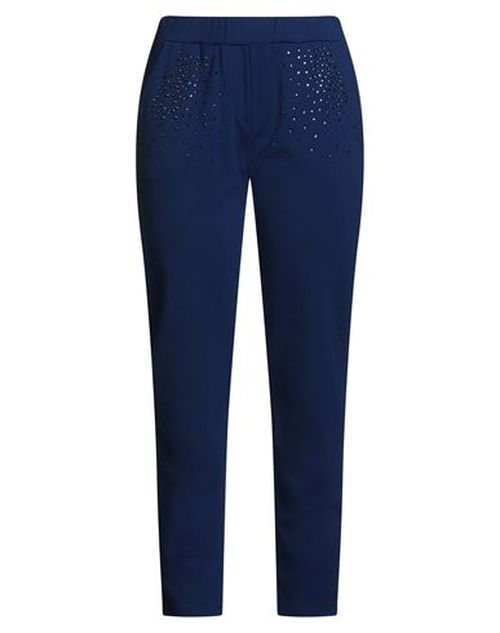 Woman Pants Bright blue Size M Viscose, Polyamide, Elastane