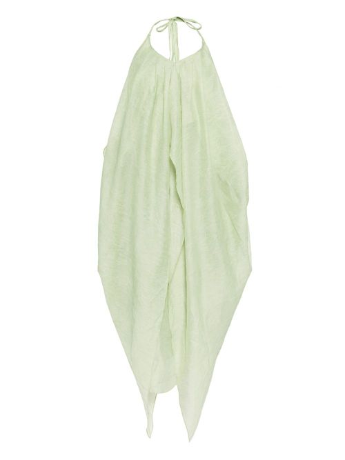 Halter midi dress - Green