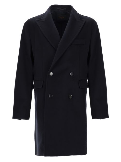 Cappotto doppiopetto in lana