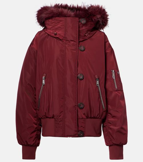 Jeanne faux fur-trimmed ski jacket