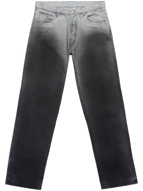 Gradient-effect jeans - Black