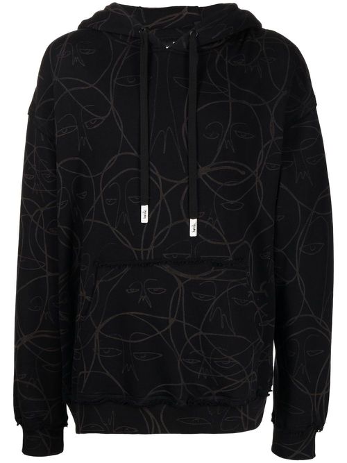 One Of A Kind Laser hoodie - Black