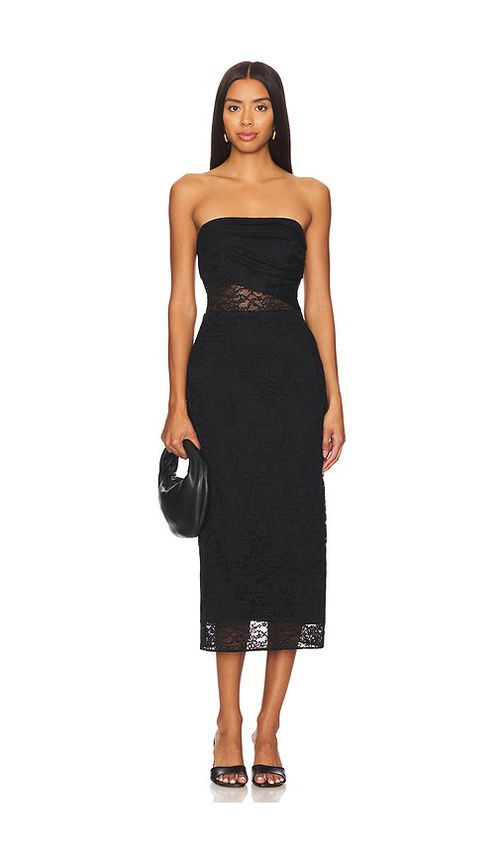 CAMI NYC Marseille Dress in Black. 00. Also