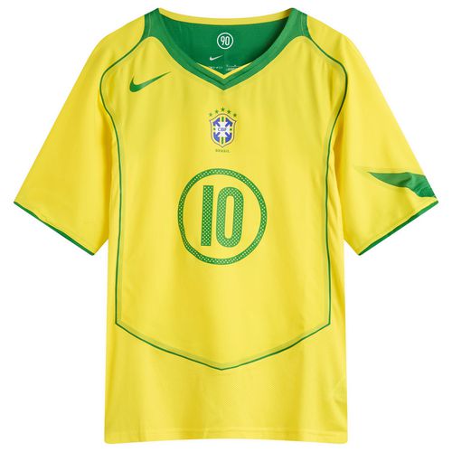 Brazil Reissue N&N Short Sleeve Jersey Yellow/Green