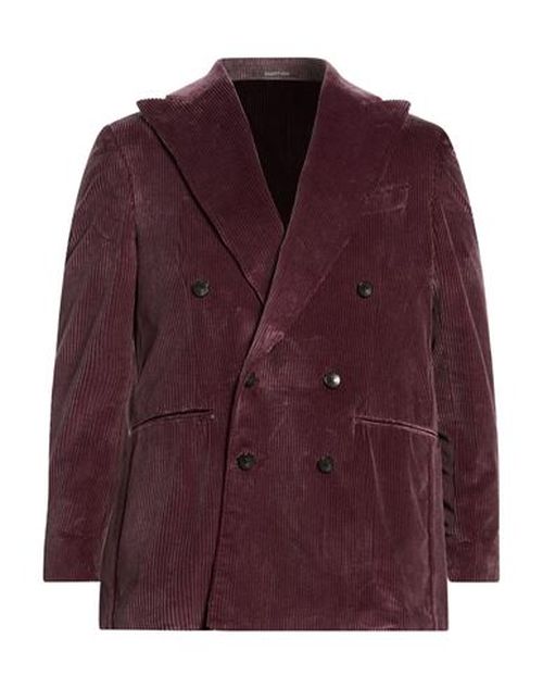 Man Blazer Plum Size 42 Cotton