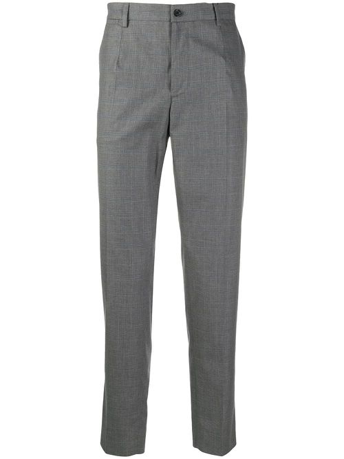 Prince of Wales tailored trousers - Grey