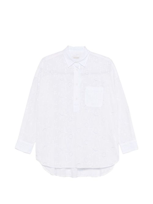Laced cotton shirt