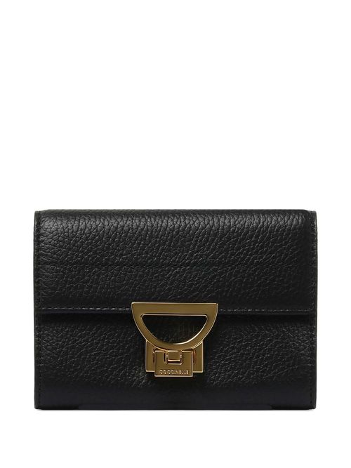 Coccinelle leather wallet - Black