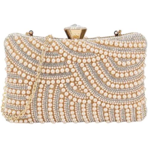 Pearl Embellished Clutch Bag