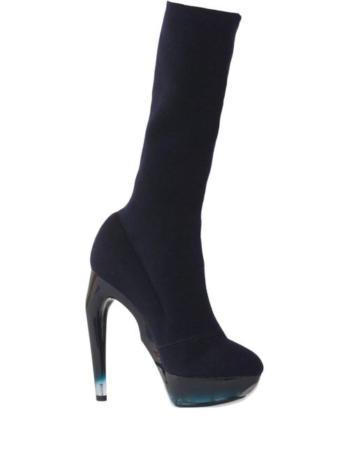 150mm stretch boots - Black