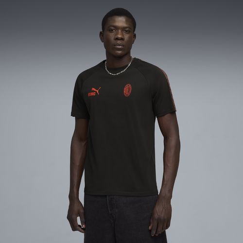PUMA AC Milan KING Men's Soccer T-Shirt in Black