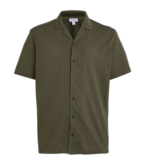 Notched-Collar Riviera Shirt