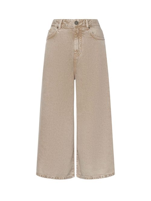 Long Denim Bermuda Shorts