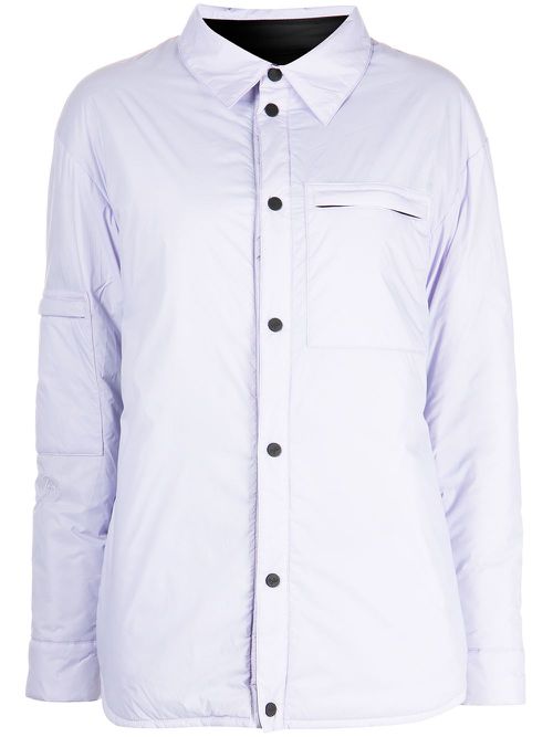 Pillow padded shirt - Purple