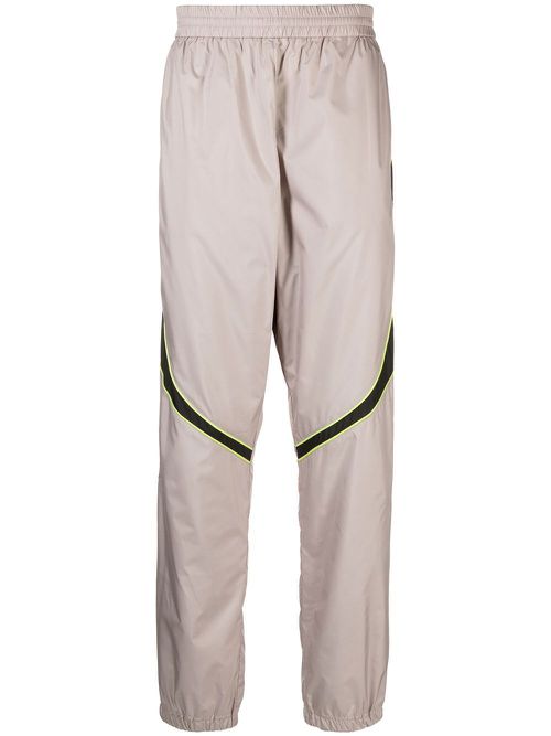 Side-stripe track pants - Neutrals