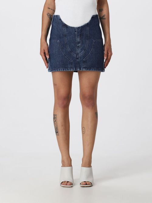 Skirt Woman color Blue