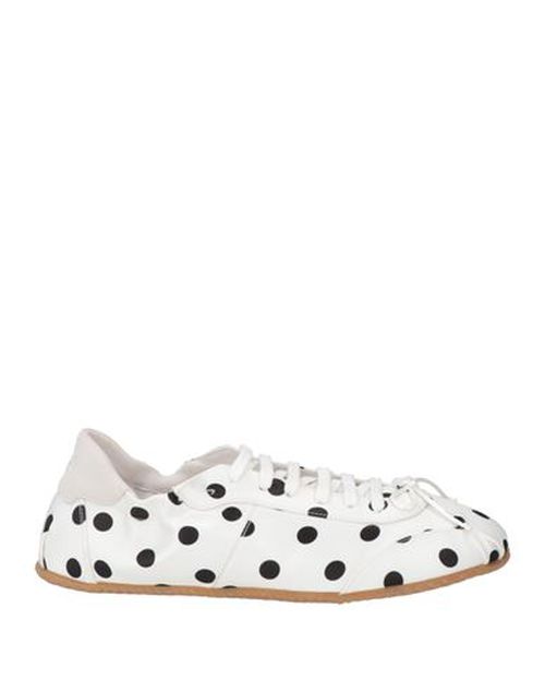 Woman Sneakers White Size 7 Textile fibers, Leather