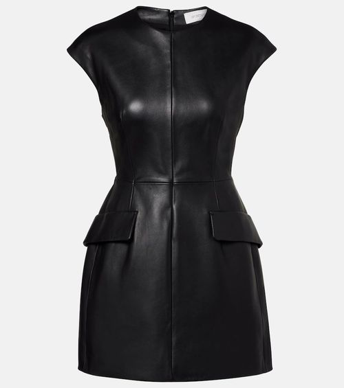 Terfrite leather minidress