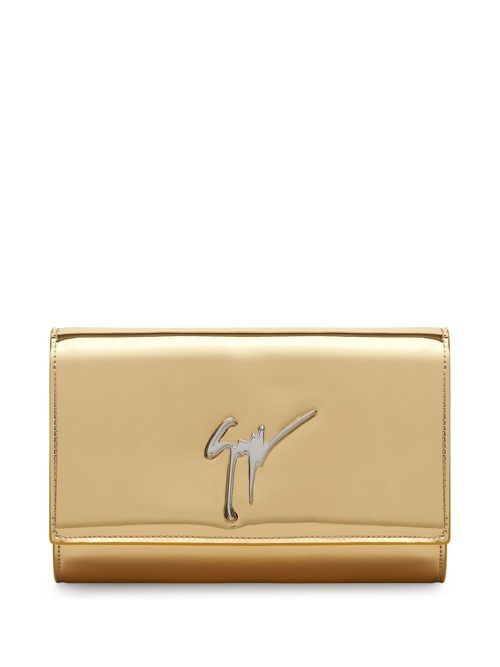 Cleopatra metallic clutch bag - Gold