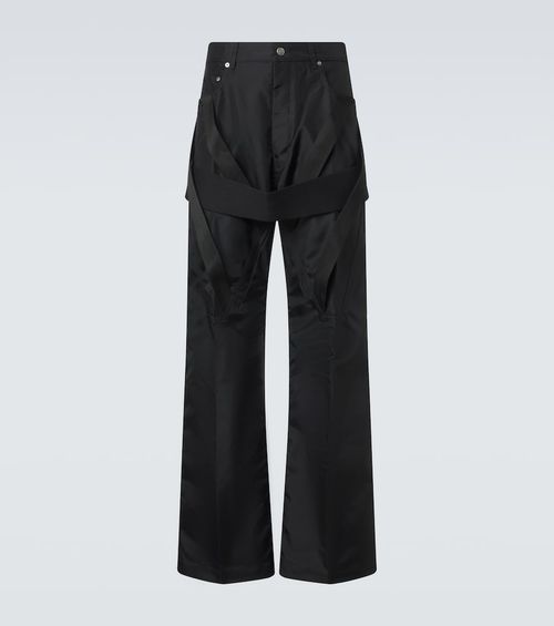 Megastrapped Geth wide-leg pants