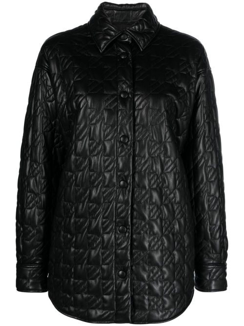 Diamond quilting jacket - Black
