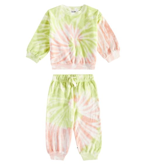 Molo Baby Simeon cotton sweatshirt and sweatpants set