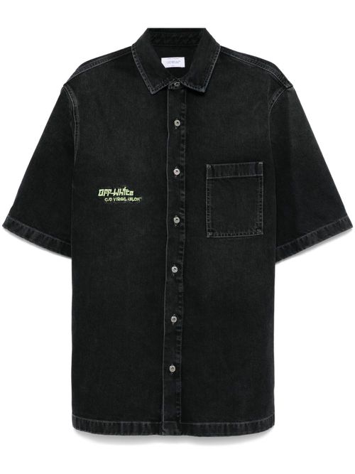 Irregular shirt - Black