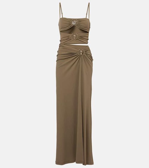 Christopher Esber Orbit ruched maxi dress