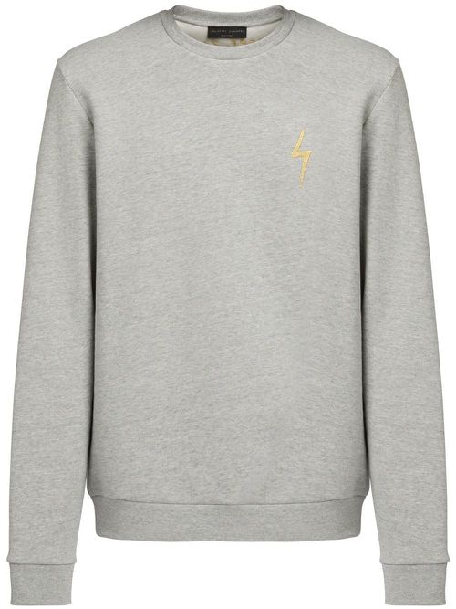 Logo cotton sweatshirt - Grey