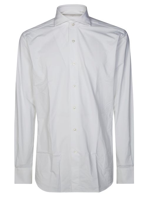 Men's No-Iron Active Shirt with French Neck
