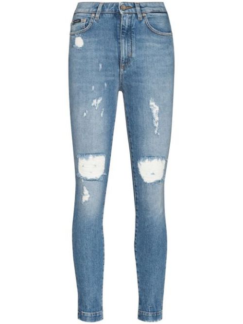 Audrey Distressed Skinny Jeans
