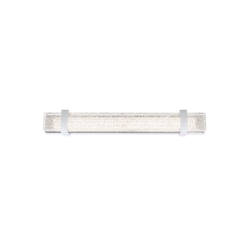 Verandah 1-Light LED Bathroom Vanity Light in Chrome