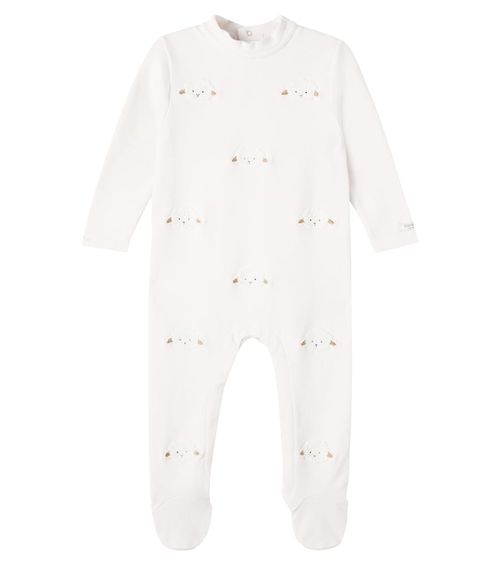 Baby Phlyn embroidered cotton onesie
