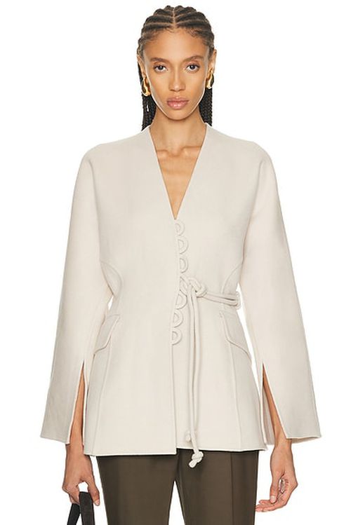 By Malene Birger Lalou Jacket in Cream - Cream. 40 also