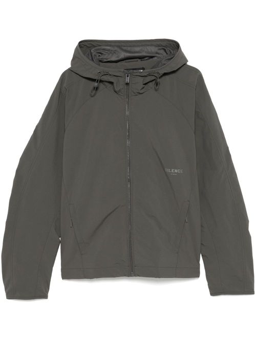 Technical windbreaker jacket - Grey