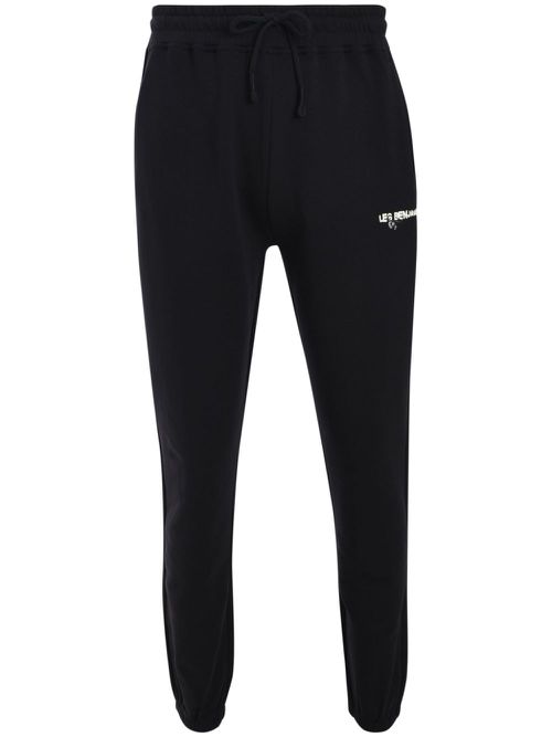 Cotton track pants - Black