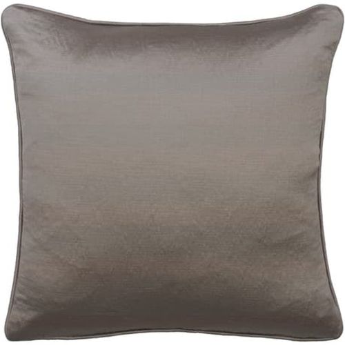 Columbus Thunder, Sustainable Feather, Cushion, 55cm x 55cm - Andrew Martin Satin Plain