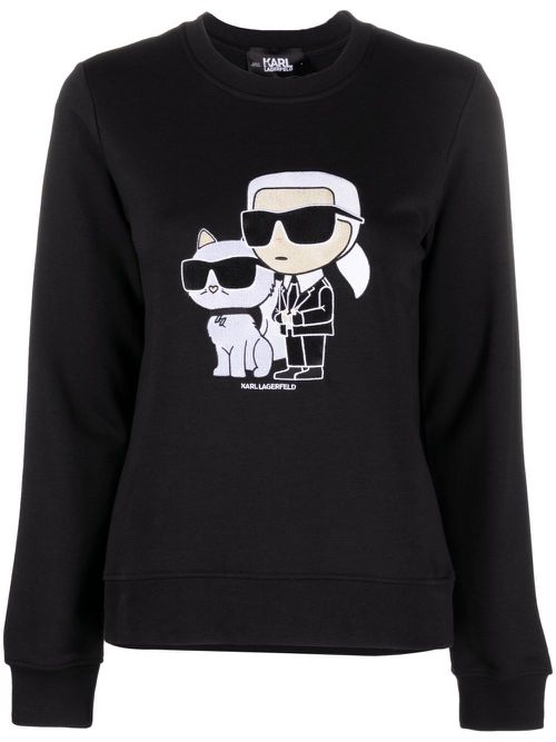 Ikonik 2.0 crew neck sweatshirt - Black