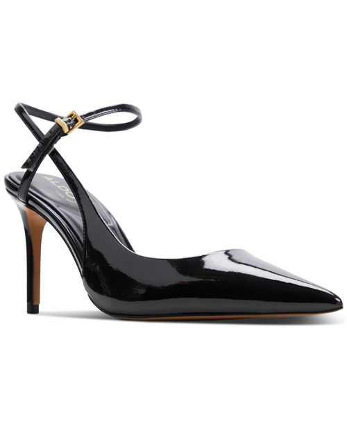 Women's Kymmberly Strappy Pointed-Toe Pumps - Black