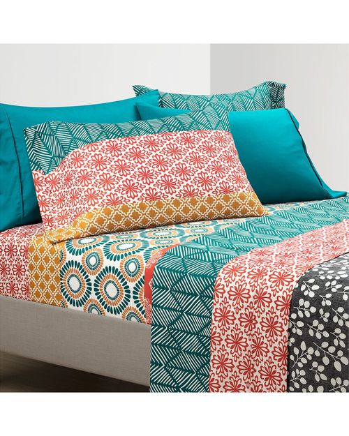 Lush Decor Bohemian Stripe Soft Sheet Set