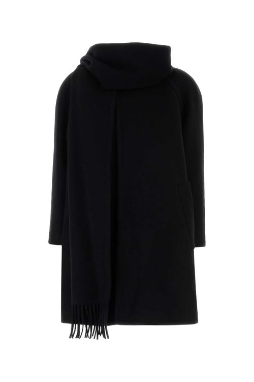 Midi Coat — Black