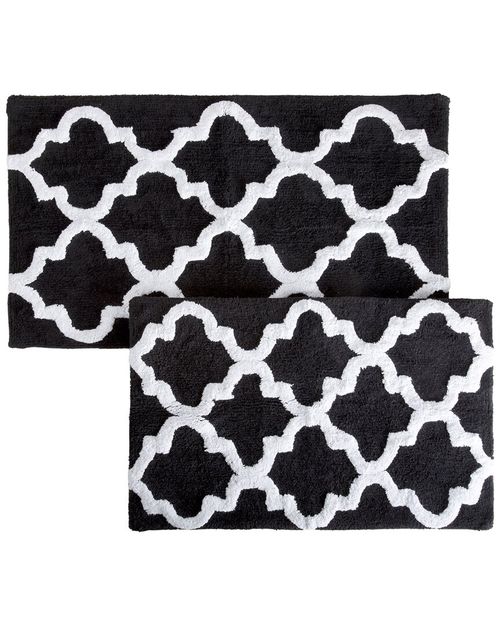 Cotton Plush 2Pc Bath Mat Set