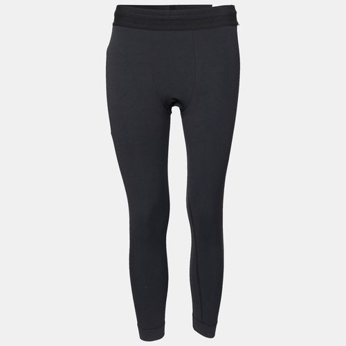 Nike Black Jersey Tight Fit Yoga Pant