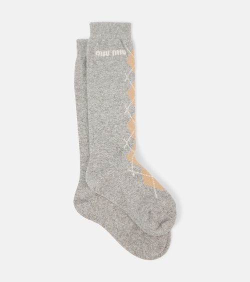 Miu Miu Wool and cashmere-blend socks