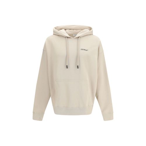 Half Arrows Hoodie — Beige