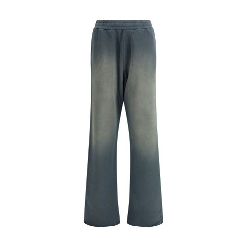 Shaded Cotton Joggers — Gray