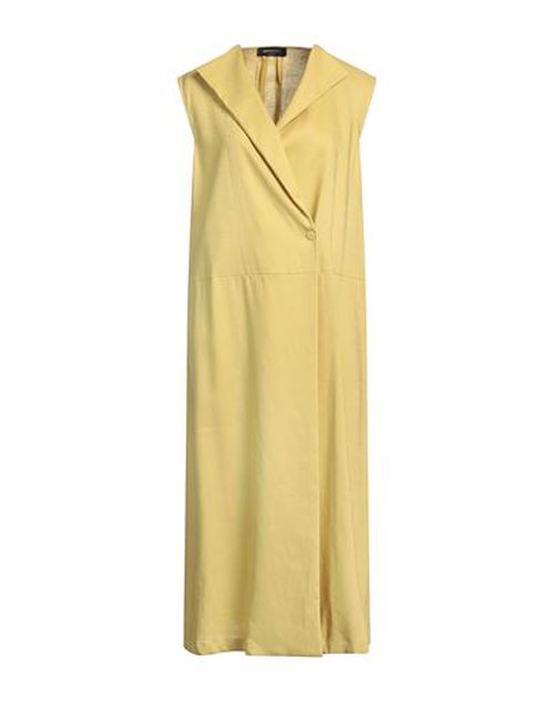 Fabiana Filippi Woman Midi dress Lime green Size 4 Linen