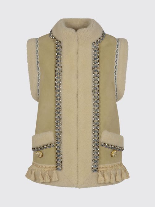Waistcoat Woman color Brown
